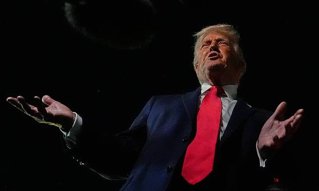 도널드 트럼프 미국 대통령. AP연합뉴스