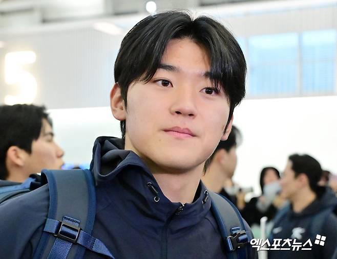KIA 타이거즈 내야수 김도영이 20일 월드베이스볼클래식(WBC) 국가대표팀 사이판 1차 캠프를 마치고 귀국했다. 사진 엑스포츠뉴스 DB