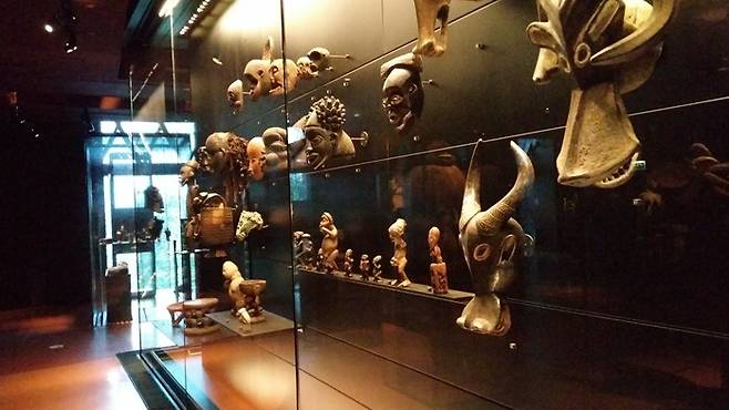 프랑스 케브랑리 박물관의 아프리카 문화유산  [김광수 제공. 재판매 및 DB 금지]