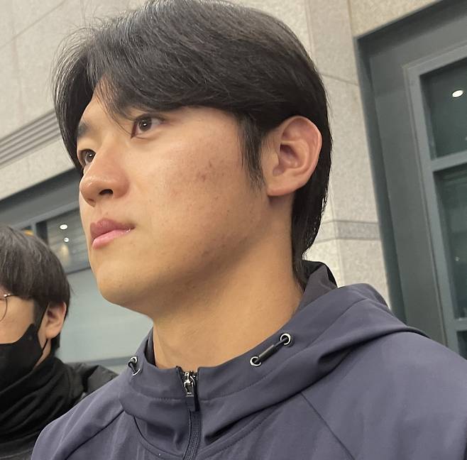 야구대표팀 내야수 김도영 [촬영 이대호]
