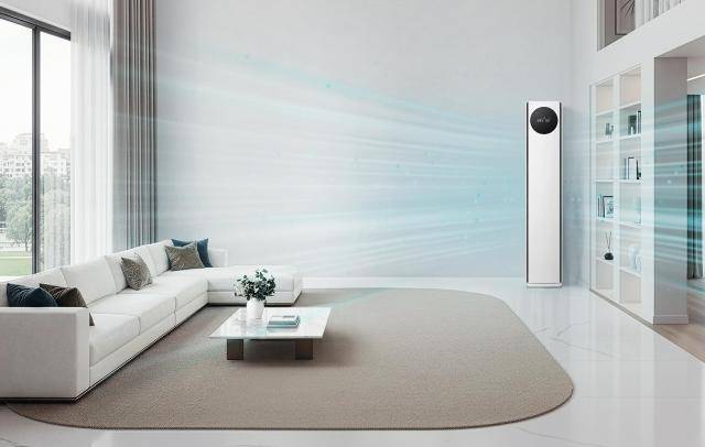 LG전자가 온도와 습도를 한 번에 제어하는 'AI콜드프리' 기능을 최초로 탑재한 2026년형 휘센 신제품을 선보인다. AI콜드프리 기능 외 'AI바람', 'AI음성인식' 등으로 더욱 편리해졌다. [사진=LG전자]