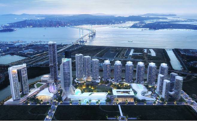 청라 문화·관광 복합단지 조감도. (자료 = 인천시 제공)