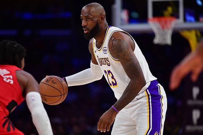 LA 레이커스 르브론 제임스. 사진 | LA=Imagn Images 연합뉴스