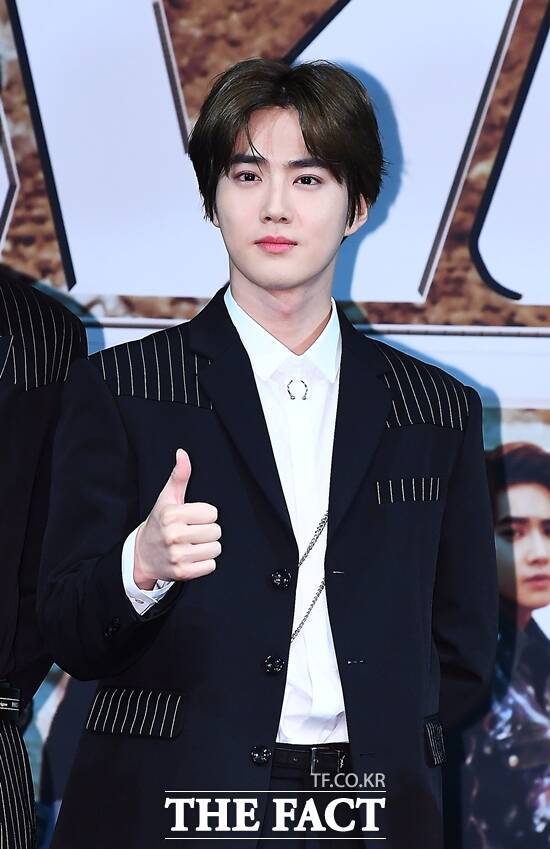 그룹 엑소 멤버 수호가 '나는 SOLO' OST를 가창한다. /더팩트 DB