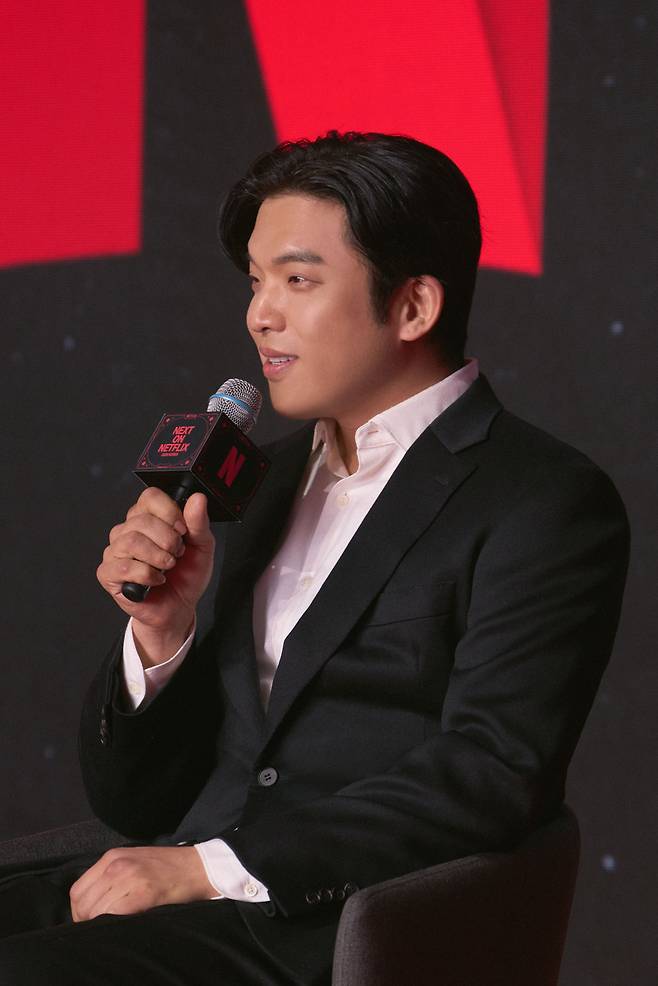 21일 열린 '넥스트 온 넷플릭스 2026'에 '흑백요리사'의 안성재 셰프가 참석했다. /넷플릭스