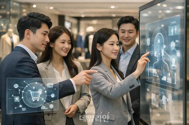 대한상공회의소는 유통 전문가들의 날카로운 분석을 담은 ‘2026 유통시장 소비 트렌드’보고서를 발간했다.ⓒ데일리안 AI 삽화 이미지