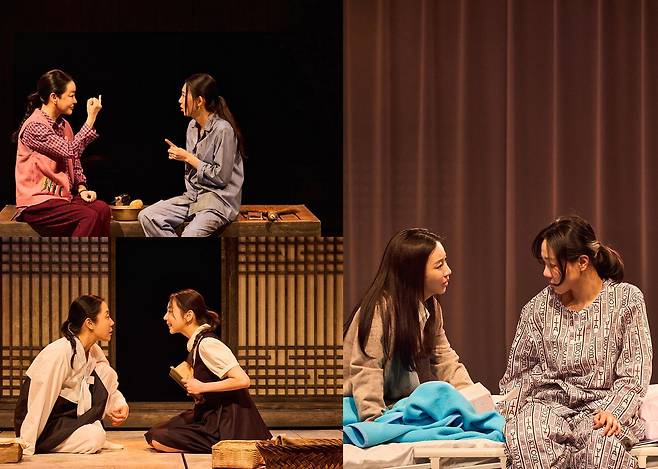 공연 장면들. 김혜은, 안소희 등 호화 캐스팅으로 개막 전부터 화제가 된 작품이다. 사진제공 ｜ 간다