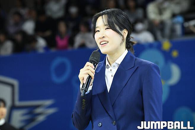 ▲ 2025년 2월, 고아라 코치의 은퇴식