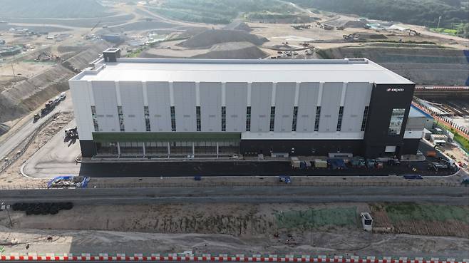 용인 일반산단 내 건설 완료된 한국전력 동용인 변전소. /사진제공=한국전력