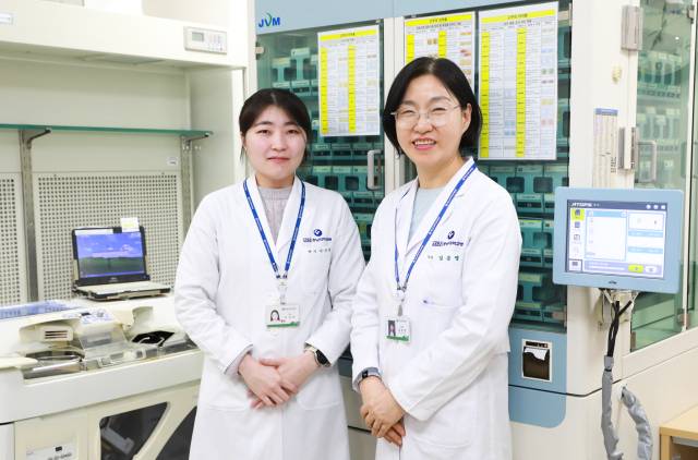 ▲제3회 국가공인 전문약사 자격시험에 합격한 충남대학교병원 소속 이지현(왼쪽), 김은영 약사 ⓒ충남대학교병원