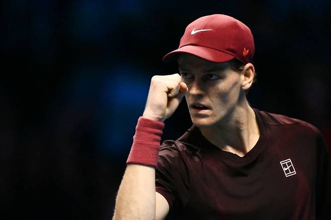 얀니크 신네르.  AFP 연합뉴스