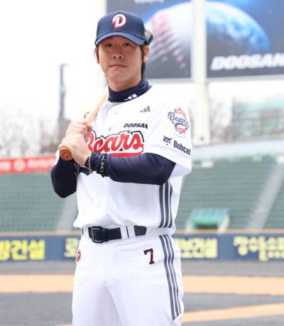 두산 박찬호 I 두산 베어스 제공