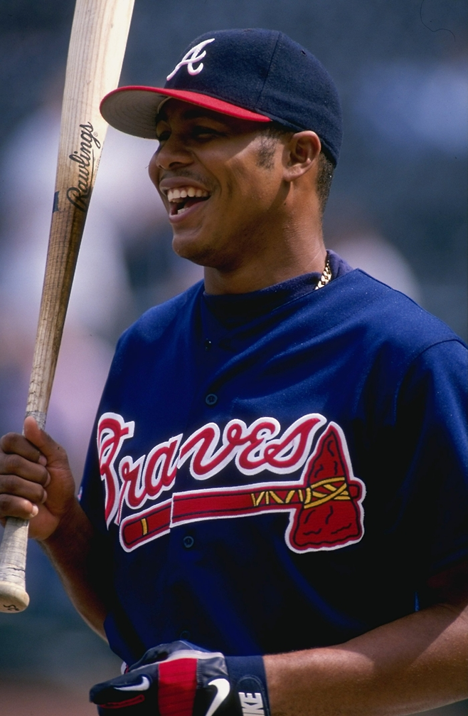 애틀랜타 현역 시절 앤드류 존스. Getty Images코리아