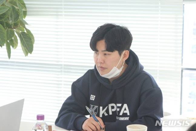 지소연 프로축구선수협회 공동회장 /사진=한국프로축구선수협회 제공