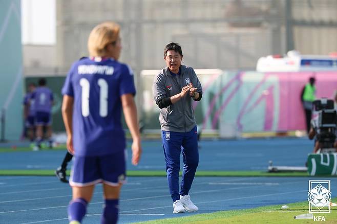 이민성 U-23 축구대표팀 감독. /사진=대한축구협회 제공