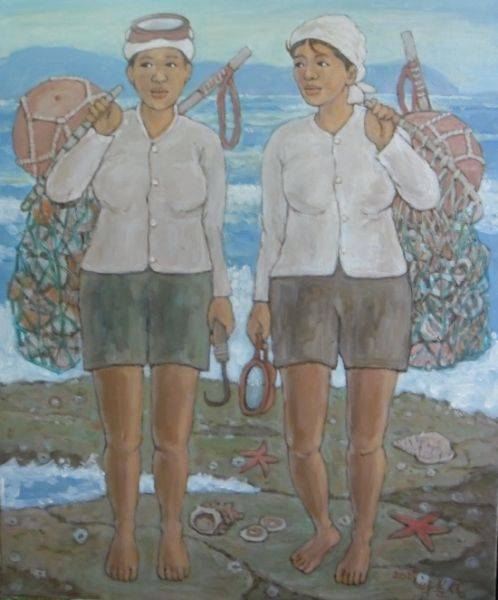 박춘성 作 '해녀'.