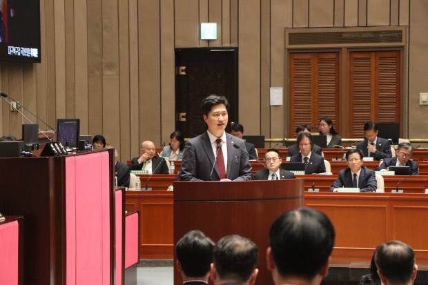 예결특위 활동 중인 우재준 의원. 사진=우재준 의원실 제공