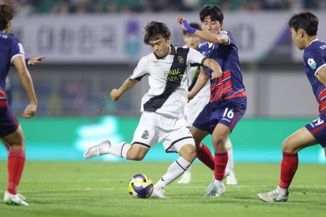 경남FC 공격수 송시우./한국프로축구연맹/