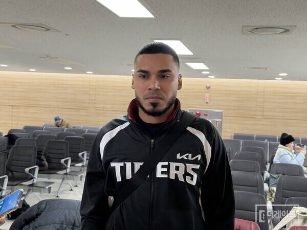 KIA 새 외국인 타자 카스트로(사진=더게이트 배지헌 기자)