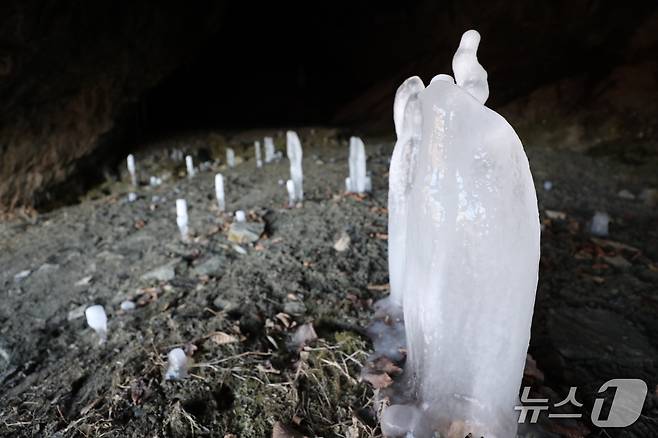 충북 제천시 덕산면 수산리 보덕암 인근 보덕굴 