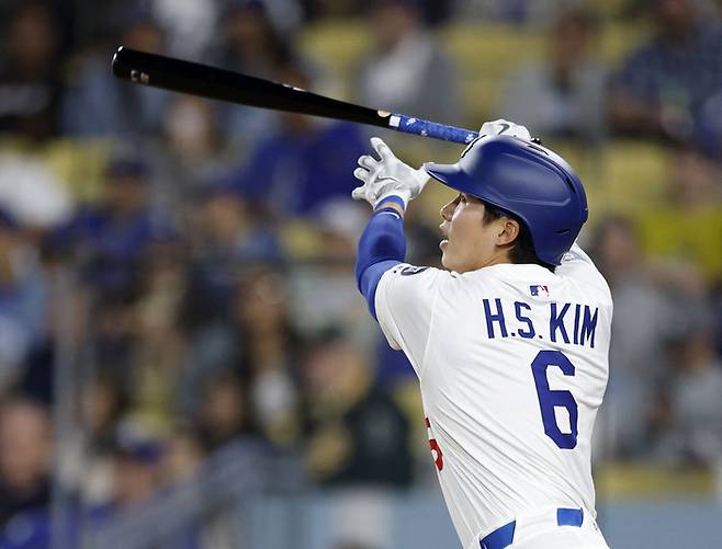 LA 다저스 김혜성. 사진 | LA=AFP연합뉴스