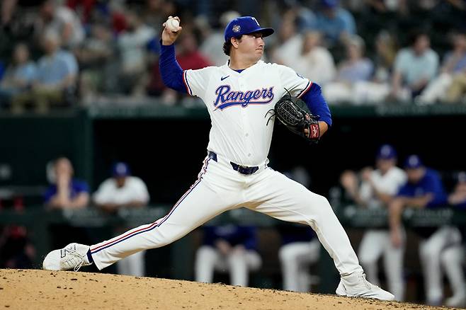 한화 새 외국인 투수 오웬 화이트. 사진 | 알링턴=AFP연합뉴스