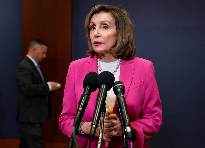 미국 하원의장을 지낸 낸시 펠로시 민주당 하원의원. 로이터연합뉴스