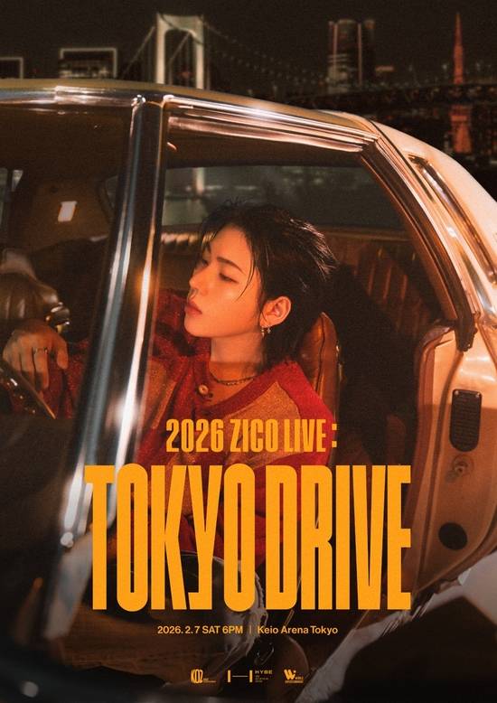 가수 지코(ZICO)가 그룹 요아소비의 보컬 이쿠라를 일본 단독 콘서트 '2026 ZICO LIVE : TOKYO DRIVE'의 게스트로 초대했다. /KOZ엔터테인먼트