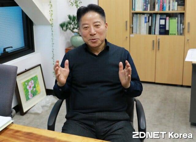 이계광 대전방산사업협동조합 초대 이사장.(성진테크윈 대표, 사진=지디넷코리아)