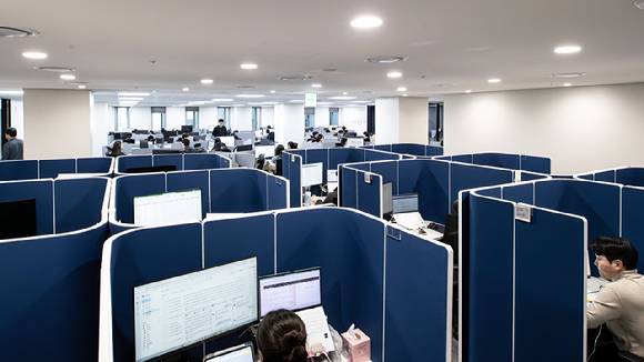 한진이 서울 중구 한진빌딩 본사 사무실을 스마트오피스로 전환했다. [사진=한진]