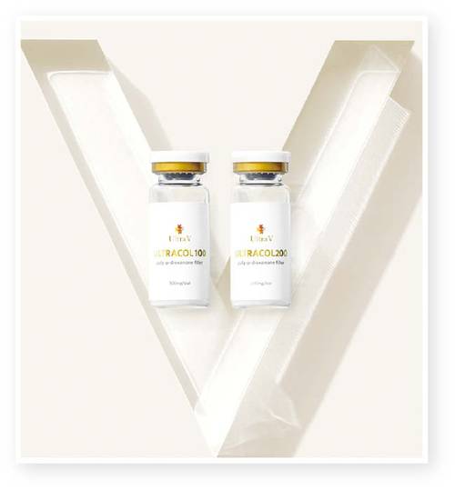 쥬베룩(위), 울트라브이의 스킨부스터 ‘울트라콜(아래)’. (바임, 울트라브이 제공)