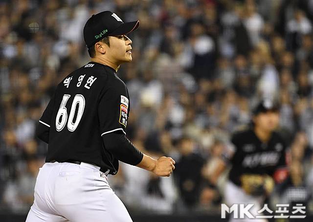 박영현은 지난 시즌 KBO리그 세이브 부문 1위를 기록했다. 사진= MK스포츠 DB