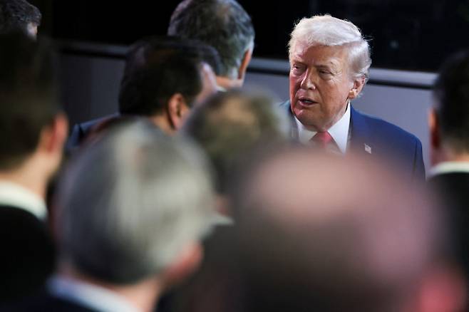 도널드 트럼프 미국 대통령이 관세 철회를 언급하자 글로벌 증시가 반응했다.  /사진=로이터