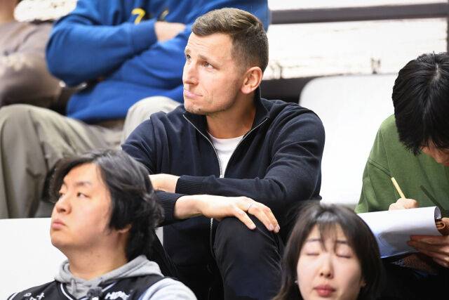 니콜라이스 마줄스 감독./KBL