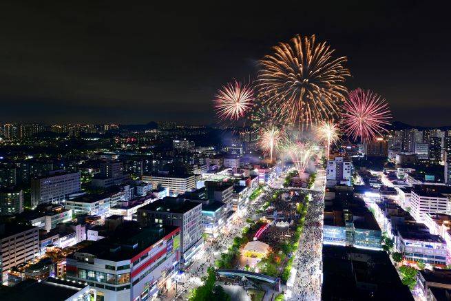 지난해 안산국제거리극축제 현장 모습&nbsp;ⓒ안산시 제공