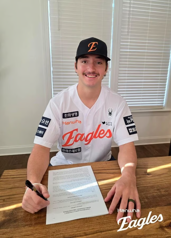 한화 오웬 화이트. 한화 이글스 제공