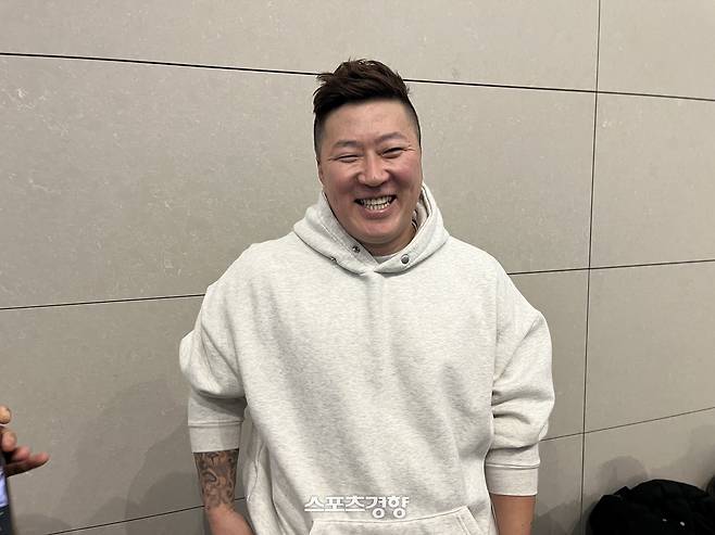 삼성 최형우. 인천공항 | 김하진 기자