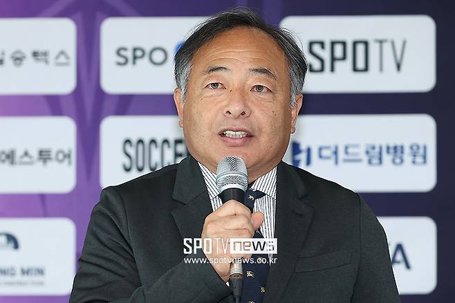 ▲ 일본대학축구연맹 나가노 유지 회장 ⓒ곽혜미