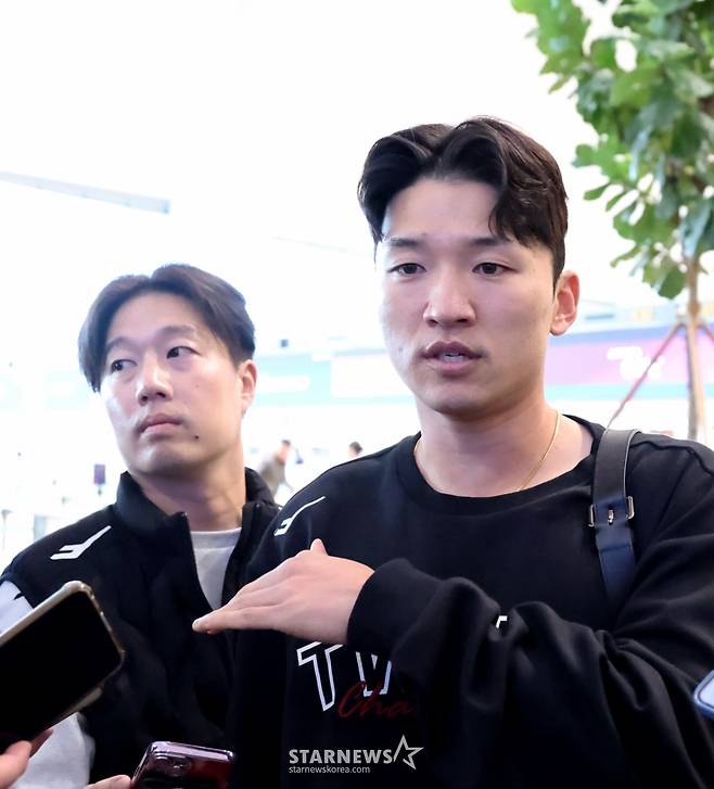 [포토]'김도영에 베테랑의 노하우 전수!' 박해민