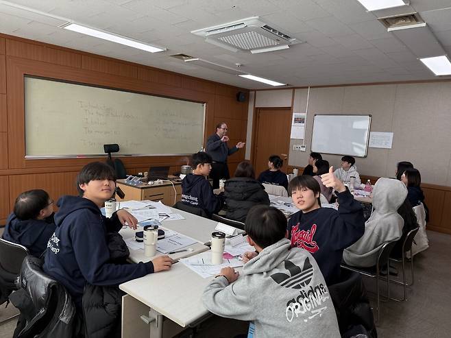 동계 청소년 평창군 영어 체험 교실 [평창군 제공.재판매 및 DB 금지]