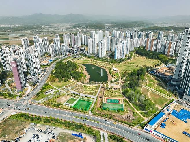 전주시 송천동 전주에코시티 조감도. 사진=한국경제
