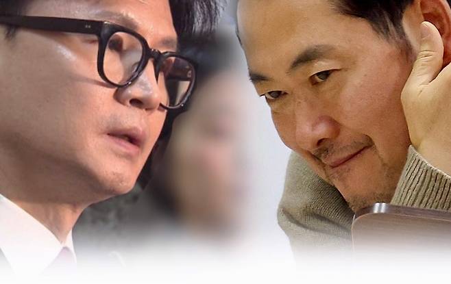 장동혁 국민의힘 대표(오른쪽), 한동훈 전 대표.