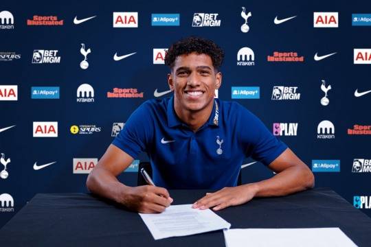 소우자. 사진[토트넘 홈페이지 캡쳐]