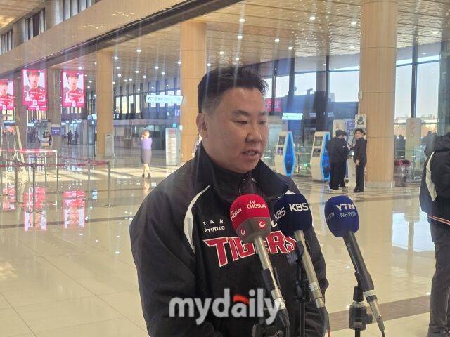 이범호 감독/김포공항=김진성 기자 kkomag@mydaily.co.kr