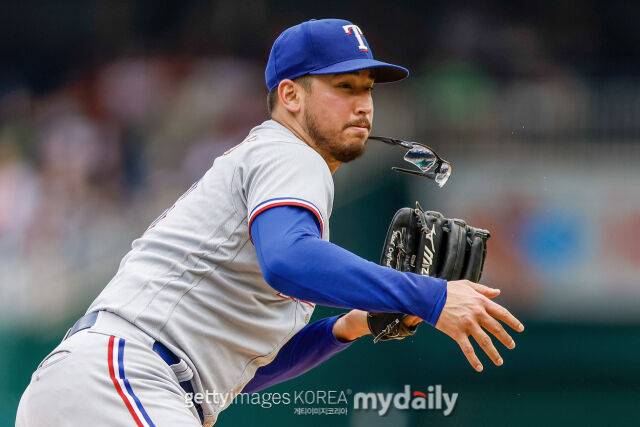 텍사스 레인저스 시절의 대인 더닝./게티이미지코리아