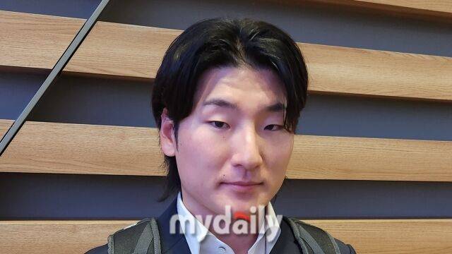 두산 베어스 곽빈./인천공항=김경현 기자