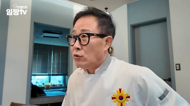 가족 욕만은 하지 말아달라고 호소하는 임성근. 유튜브 채널 '임성근 임짱TV' 영상 캡처