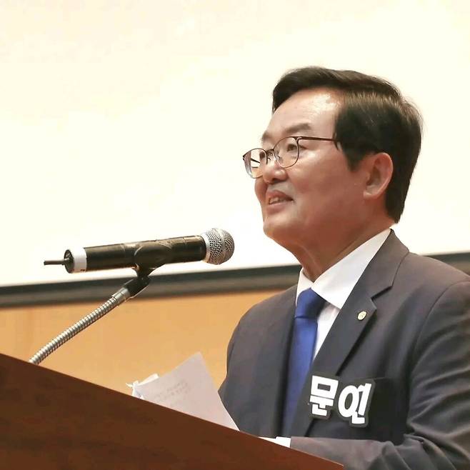 문인 광주 북구청장 ⓒ페이스북&nbsp;