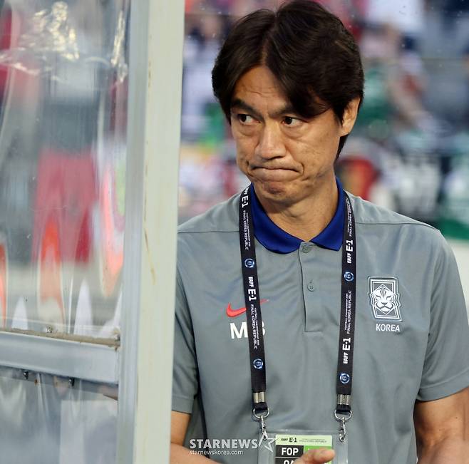 홍명보 축구대표팀 감독. /사진=강영조 선임기자