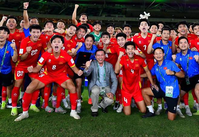 베트남 U-23 대표팀. /사진=AFC 제공